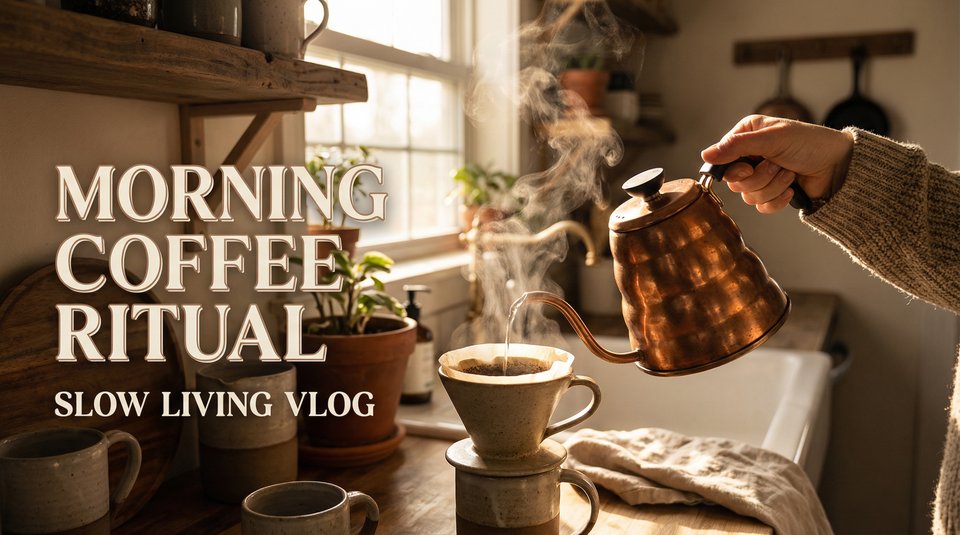 糖心Vlog 春日手冲咖啡视频教程